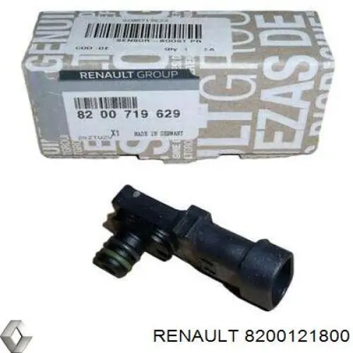 8200121800 Renault (RVI) датчик тиску у впускному колекторі, map