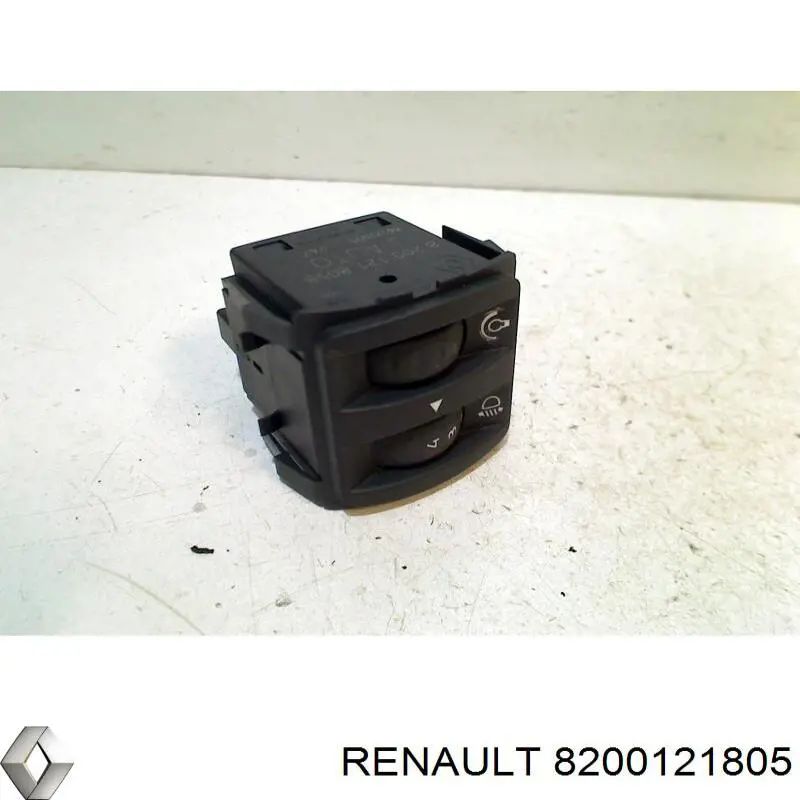 8200121805 Renault (RVI) Кнопка коректора фар