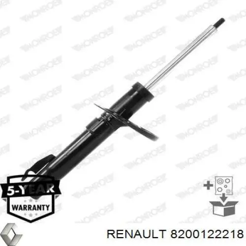 Амортизатор передній 8200122218 Renault (RVI)