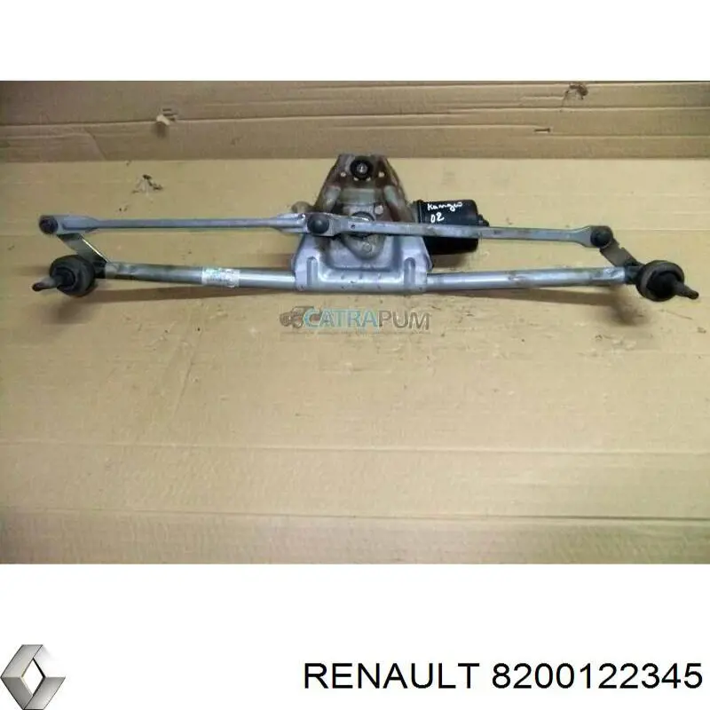 Трапеція двірників 8200122345 Renault (RVI)