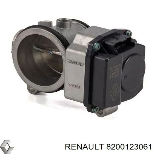 Дросільна заслінка 8200123061 Renault (RVI)