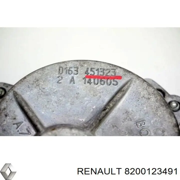 Купити 8200451223 Renault (RVI) Вакуумний насос