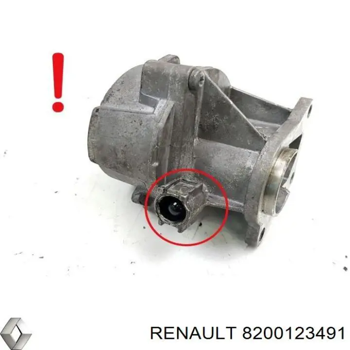 Вакуумний насос 8200451223 Renault (RVI)