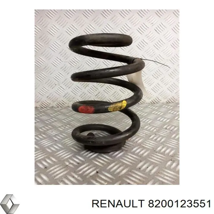 Пружина передня Renault (RVI) 8200123551 ціна, від 41.68 USD