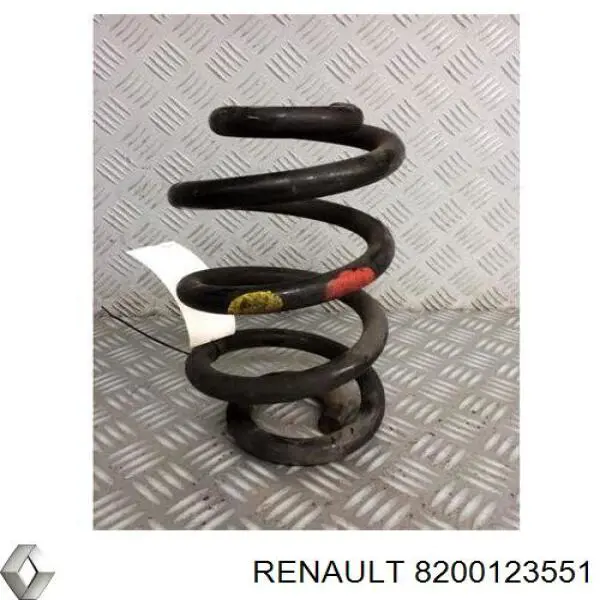 Купити 8200123551 Renault (RVI) Гвинтова пружина підвіска