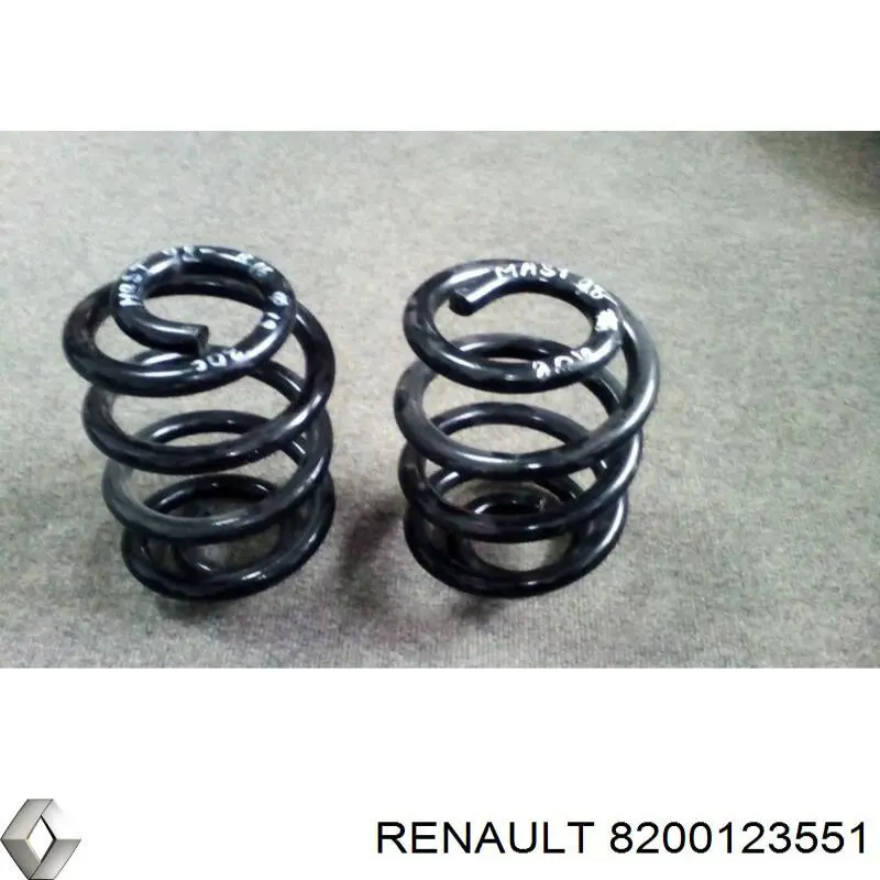 8200123551 Renault (RVI) пружина передня