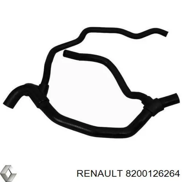 8200126264 Renault (RVI) Шланг/патрубок радіатора охолодження, нижній