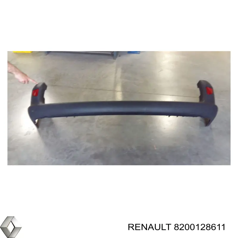 8200128611 Renault (RVI) бампер задній