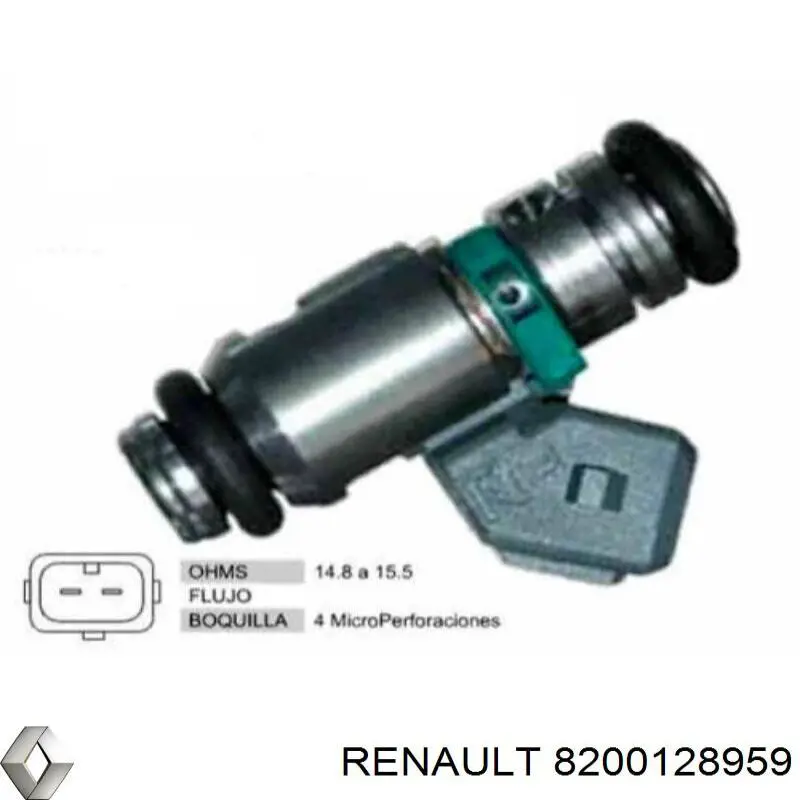 Форсунка паливна Renault (RVI) 8200128959 ціна, від 51.09 USD