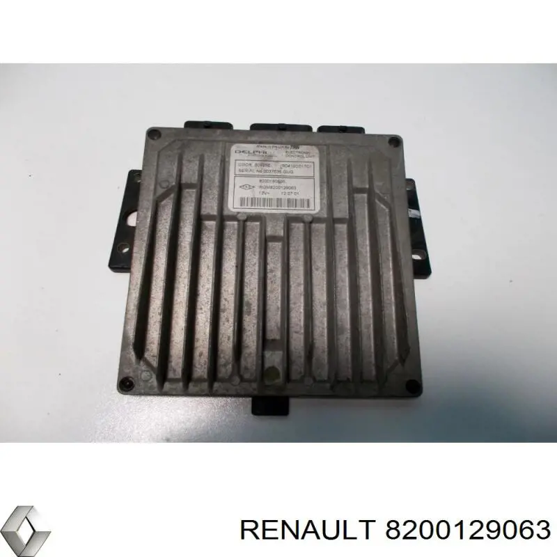 Електронний блок керування двигуном 8200129063 Renault (RVI)