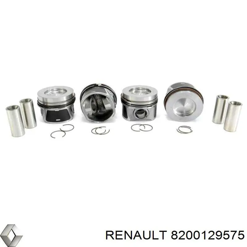 Купити 8200129575 Renault (RVI) Поршень в комплекті на 1 циліндр, STD