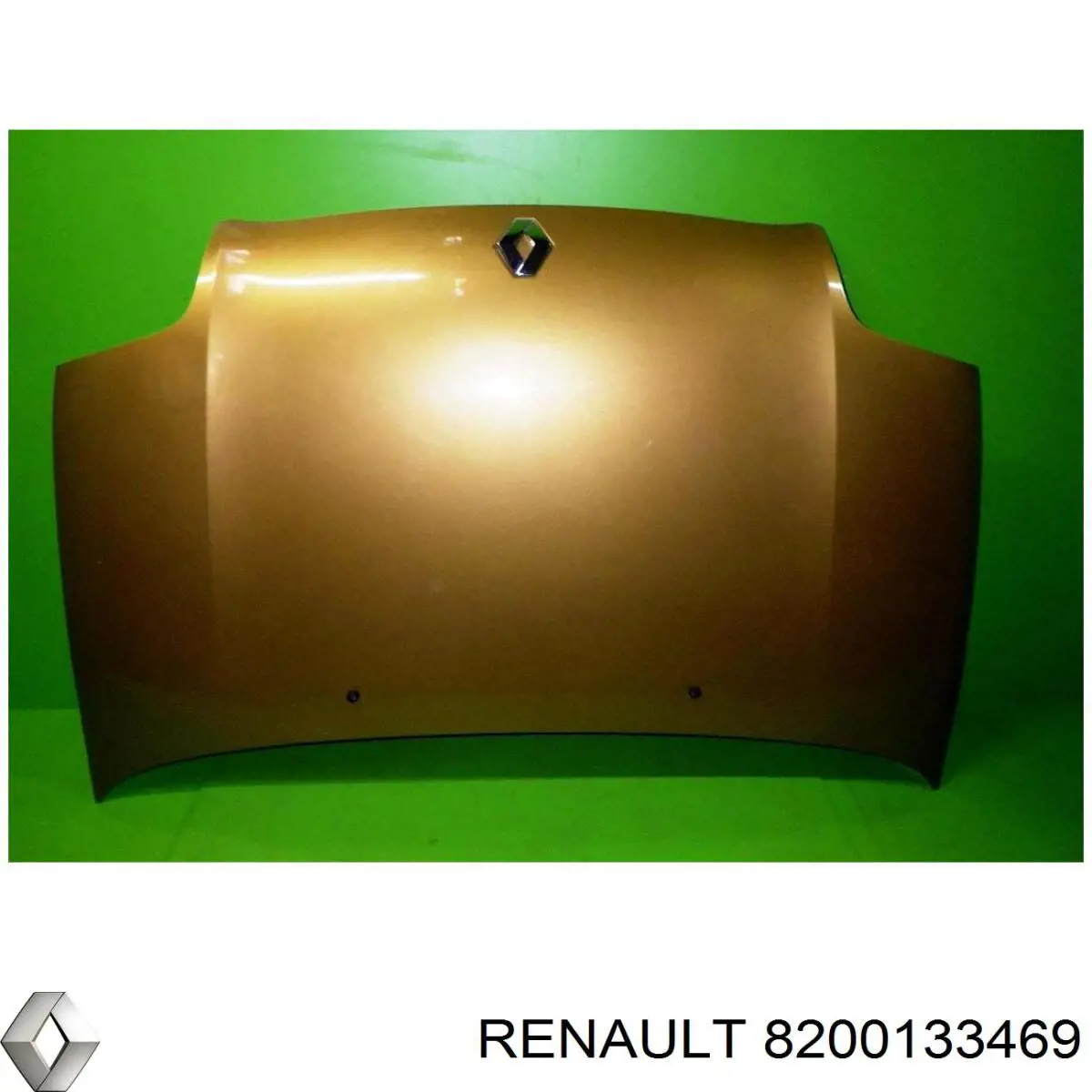Шумоізоляція капота 8200133469 Renault (RVI)