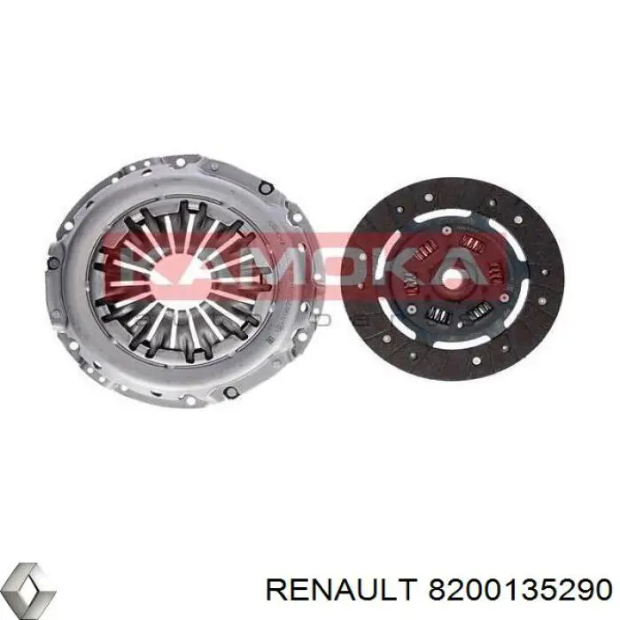 Диск зчеплення ведений Renault (RVI) 8200135290