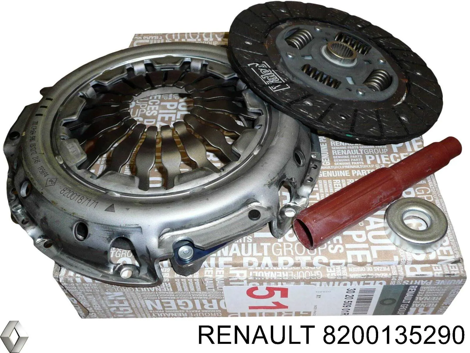 8200135290 Renault (RVI) Диск зчеплення