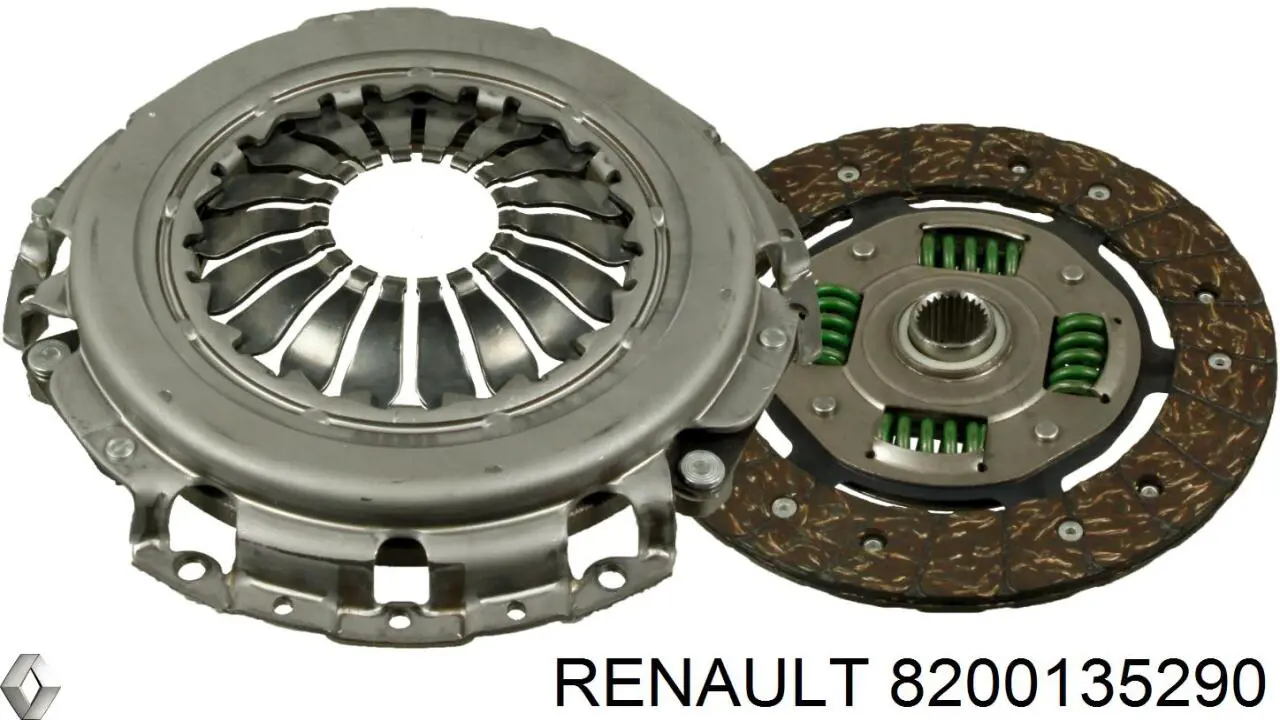 8200344044 Renault (RVI) диск зчеплення