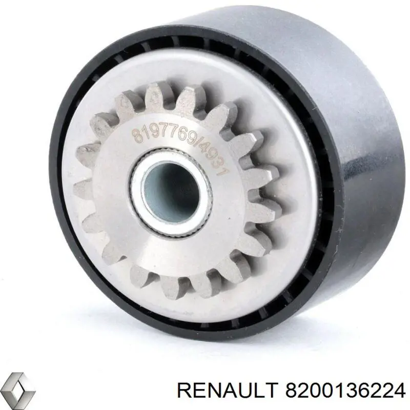 8200136224 Renault (RVI) ролик натягувача приводного ременя