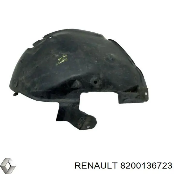 Купити 8200136723 Renault (RVI) Підкрилок переднього крила, лівий передній