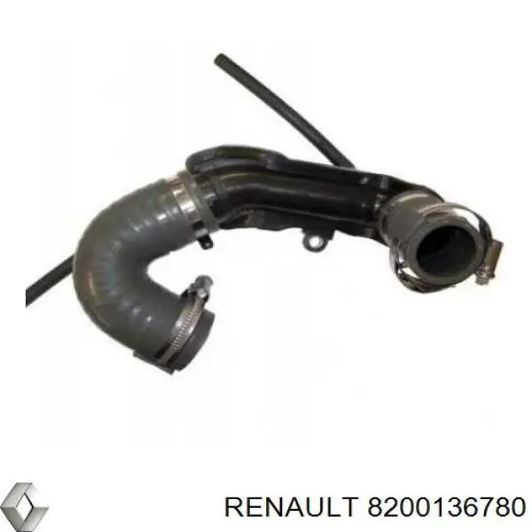 Купити 8200136780 Renault (RVI) Патрубок повітряний, вихід з турбіни (наддув)