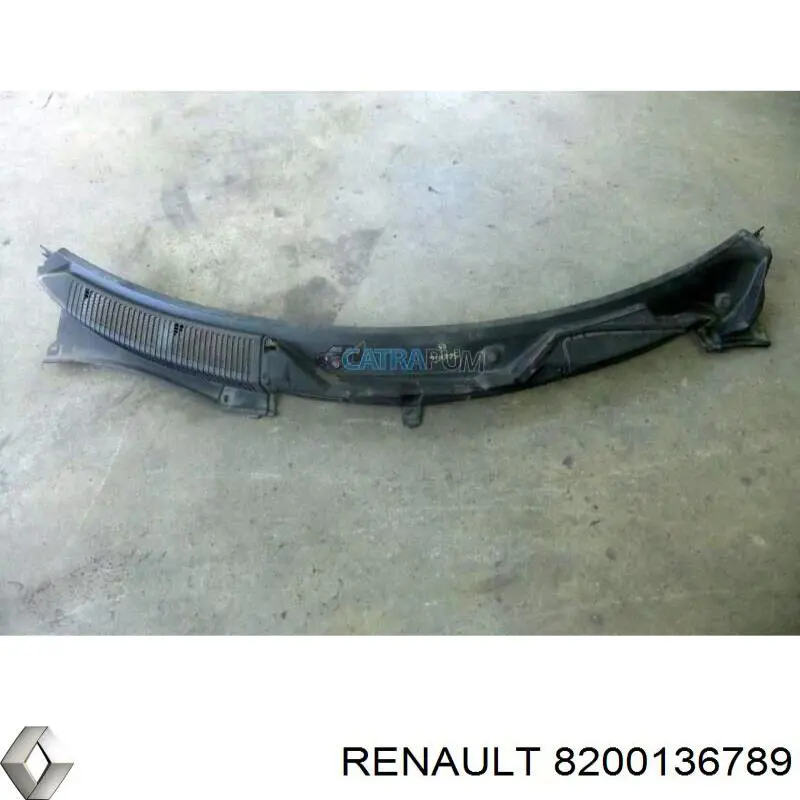 Решітка двірників Renault (RVI) 8200136789 ціна, від 15.50 USD