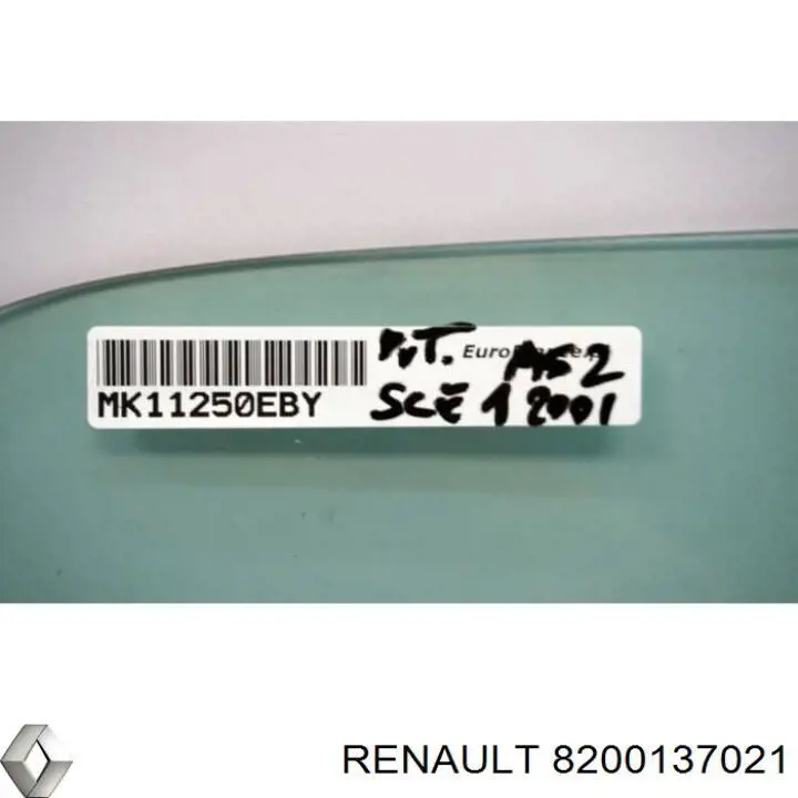 Скло заднє праве Renault (RVI) 8200137021 ціна, від 17.47 USD