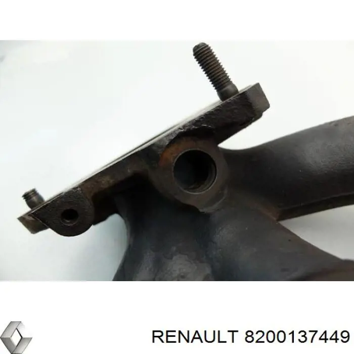 Випускний колектор 8200137449 Renault (RVI)