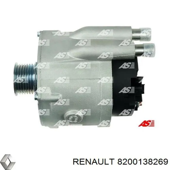Генератор Renault (RVI) 8200138269 ціна, від 111.98 USD