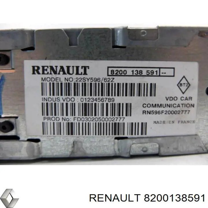 8200138591 Renault (RVI) 