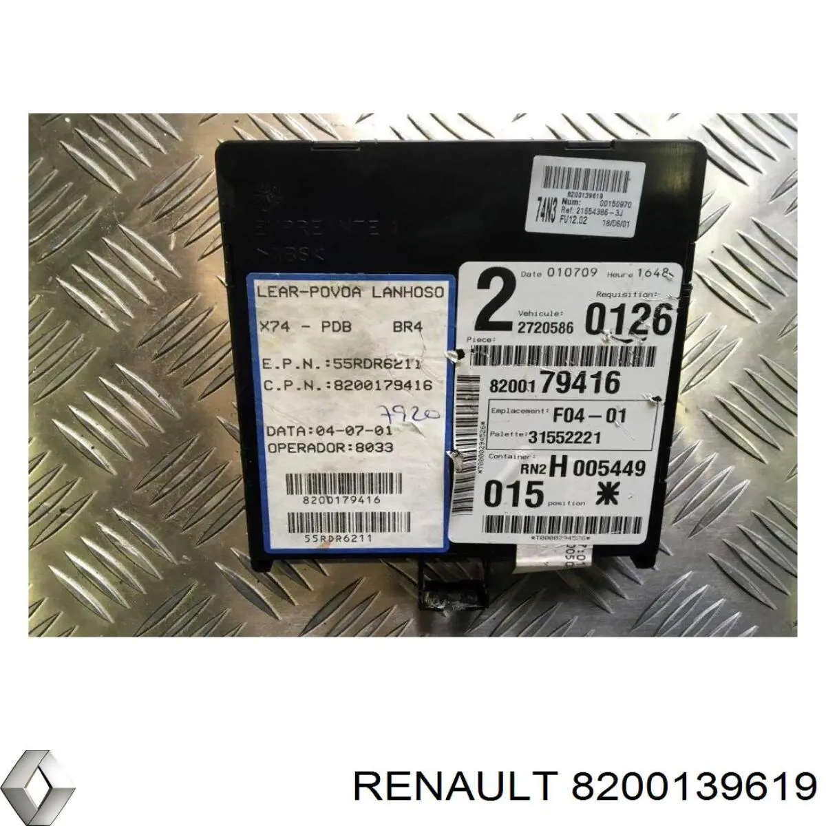 8200139619 Renault (RVI)