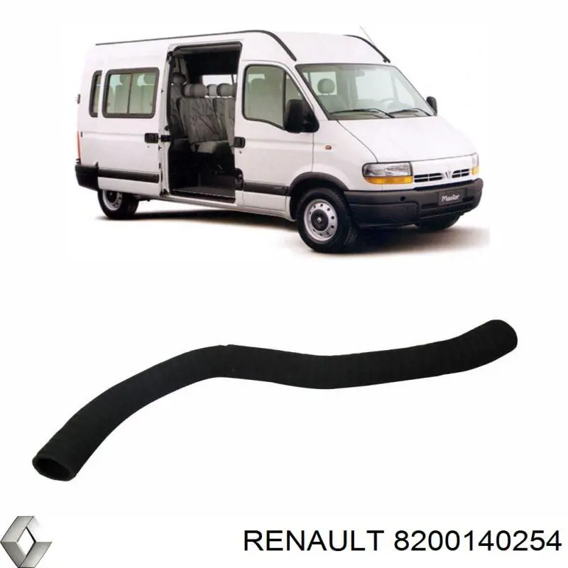 8200140254 Renault (RVI) Трубка, що нагнітається