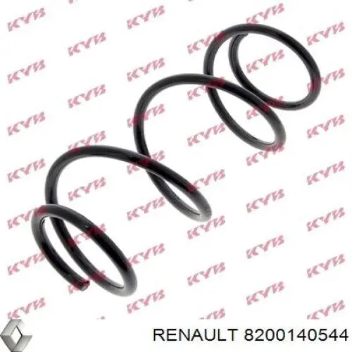 8200140544 Renault (RVI) пружина передня