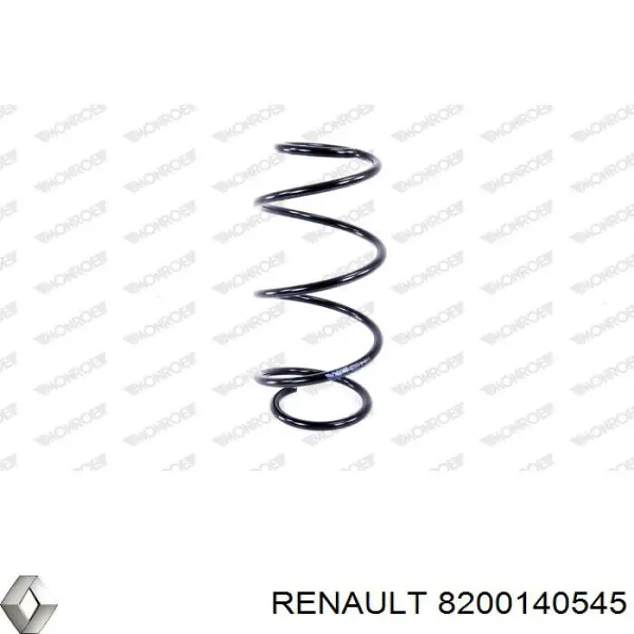 8200140545 Renault (RVI) Пружина амортизатора передняя