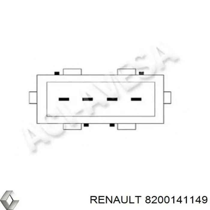 Котушка запалювання Renault (RVI) 8200141149 ціна, від 12.68 USD