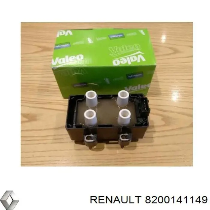Купити 8200141149 Renault (RVI) Котушка запалювання
