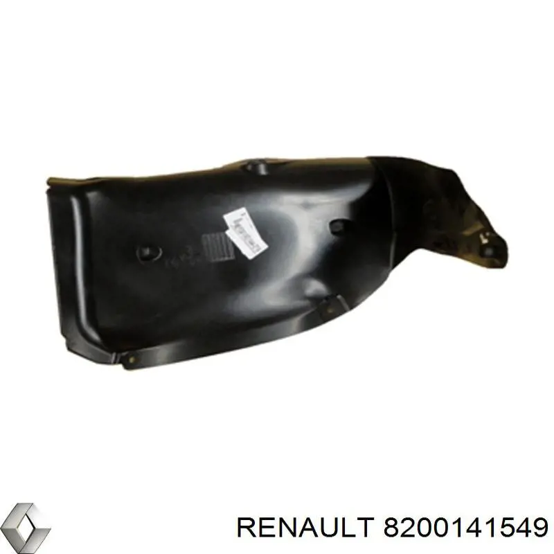 8200141549 Renault (RVI) підкрилок заднього крила, лівий задній