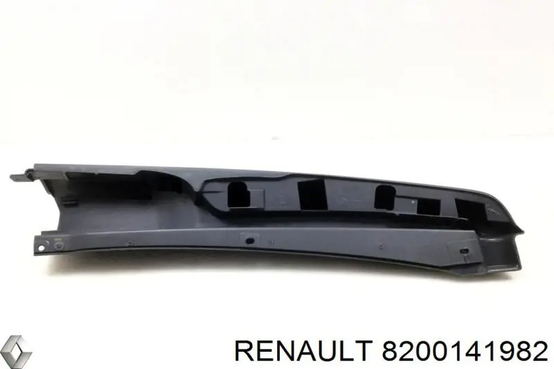 Накладка стійки кузова зовнішня, задня ліва Renault Trafic 2 (JL) (Рено Трафік)