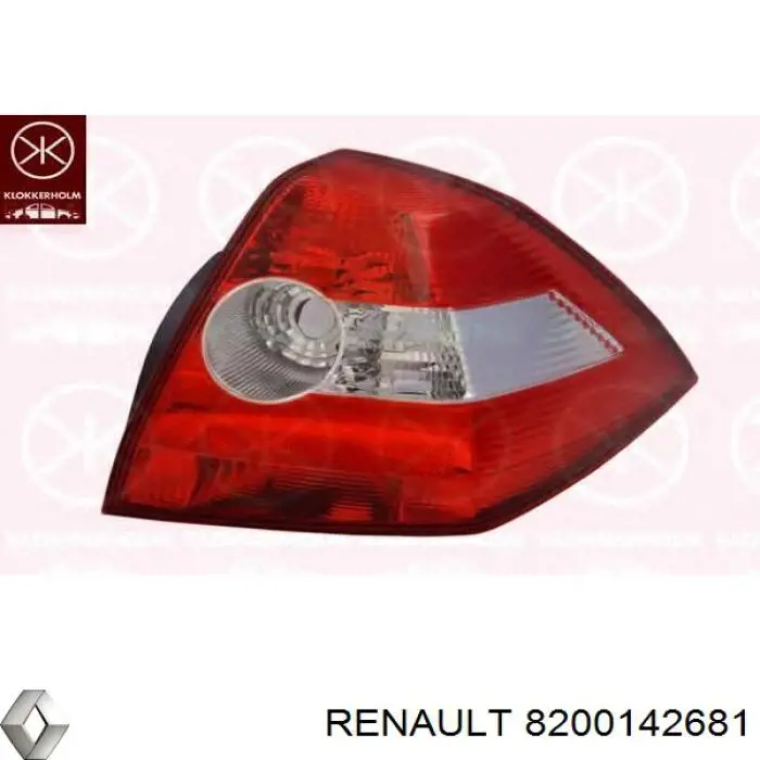 8200142681 Renault (RVI) Ліхтар задній правий