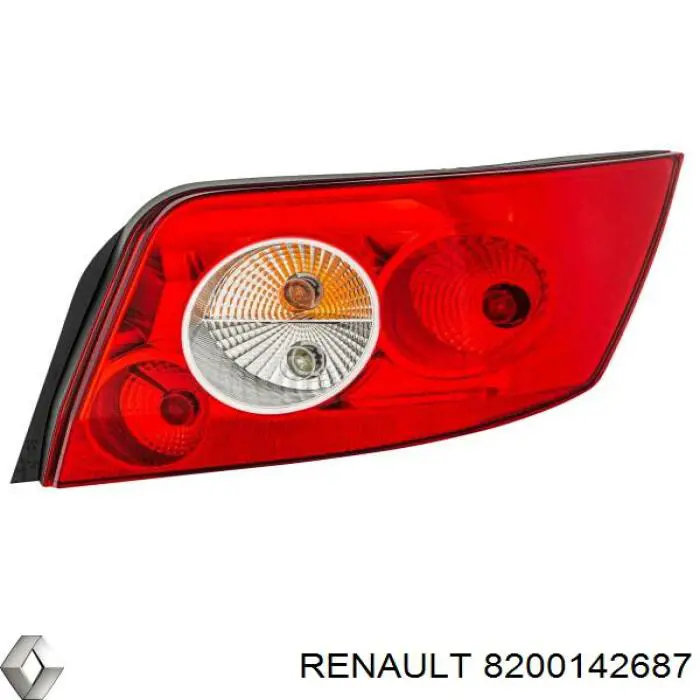 Купити 8200142687 Renault (RVI) Задня права фара