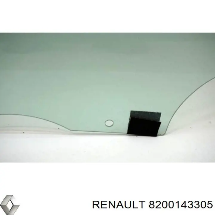 Скло-кватирка дверей, передніх, правих Renault (RVI) 8200143305