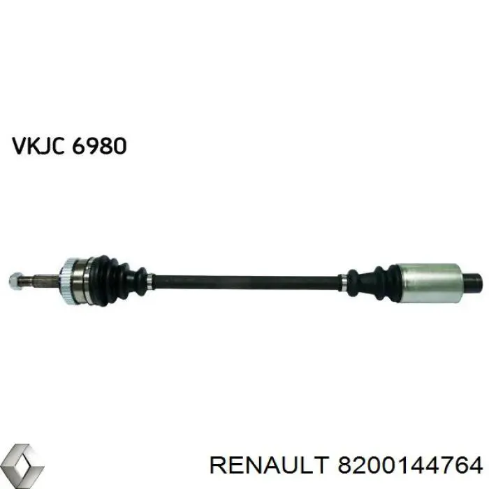 Піввісь (привід) передня, права 8200144764 Renault (RVI)