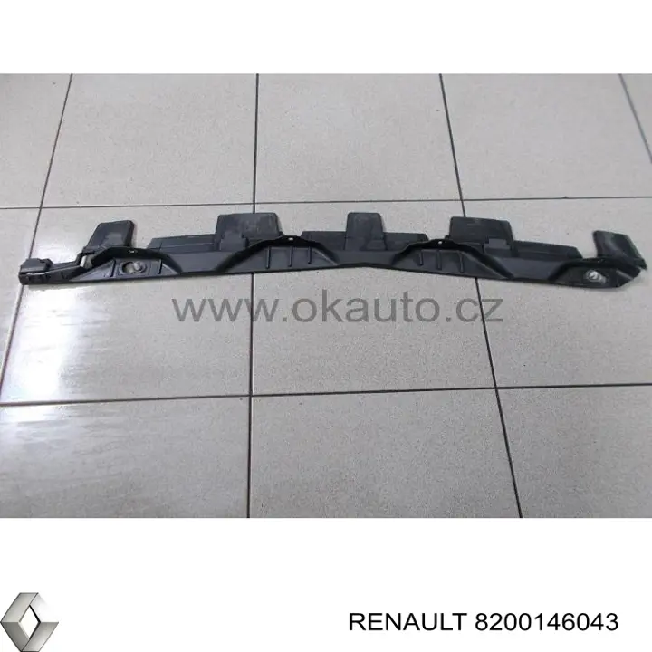 Кронштейн бампера заднього, центральний Renault (RVI) 8200146043 ціна, від 59.83 USD