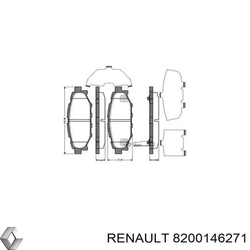 MAP сенсор Renault (RVI) 8200146271 ціна, від 31.47 USD