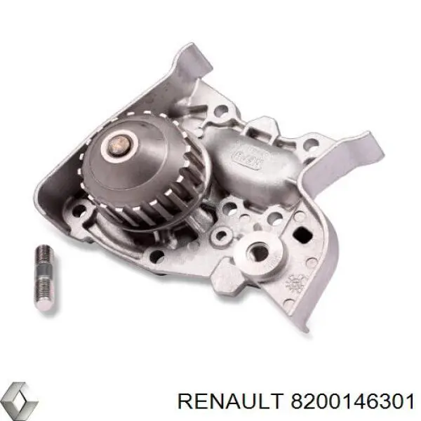 Помпа охолодження Renault (RVI) 8200146301 ціна, від 29.50 USD