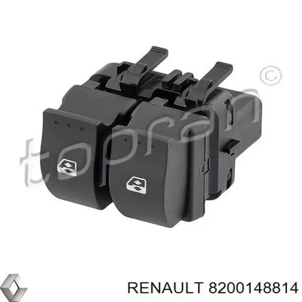 Кнопковий блок керування склопідіймачами передній лівий Renault (RVI) 8200148814 ціна, від 11.16 USD