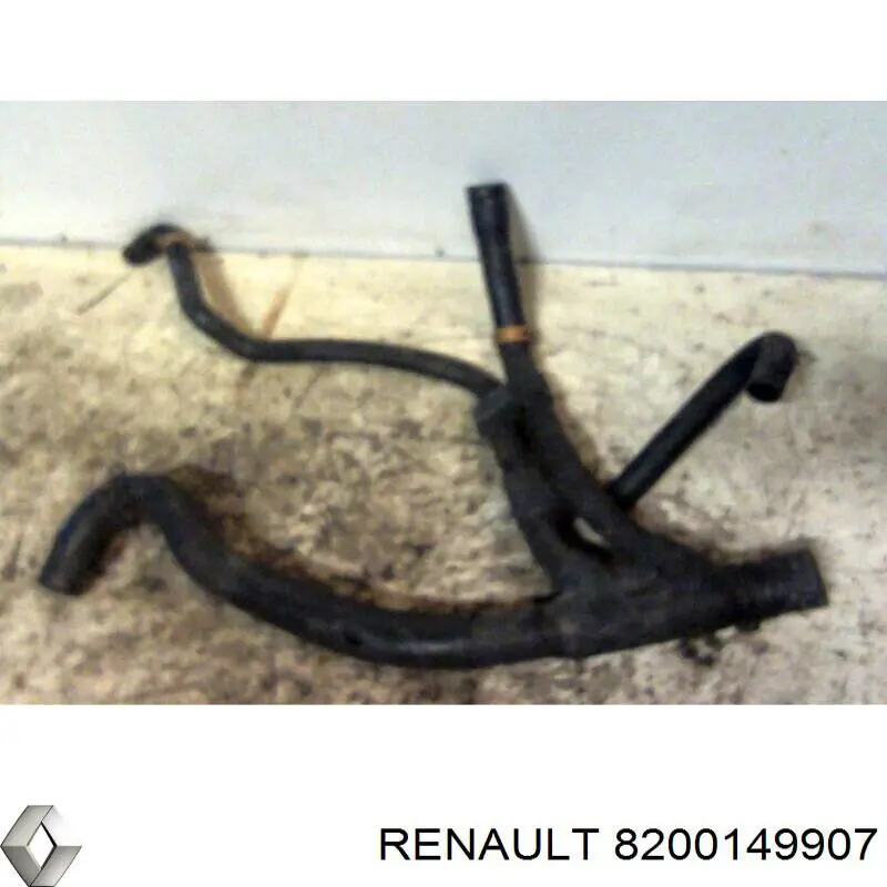 Шланг/патрубок радіатора охолодження, нижній Renault (RVI) 8200149907 ціна, від  USD