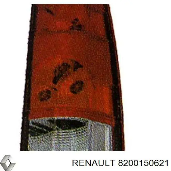 Купити 8200150621 Renault (RVI) Задня права фара