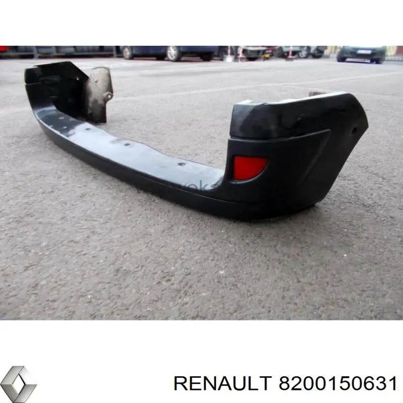 850108163R Renault (RVI) Буфер (бампер) задній