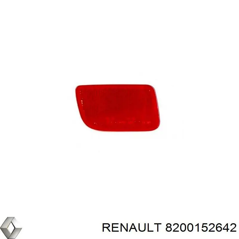 Лівий катафот заднього бампера Renault (RVI) 8200152642 ціна, від 4.51 USD