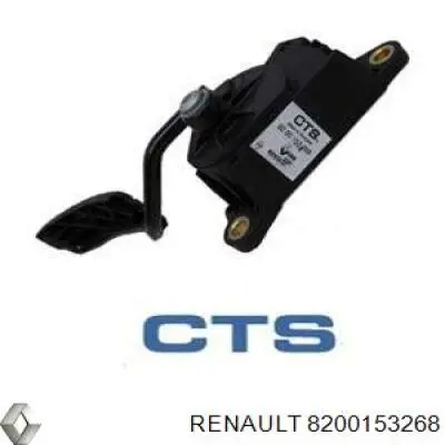 Купити 8200153268 Renault (RVI) Педаль газу