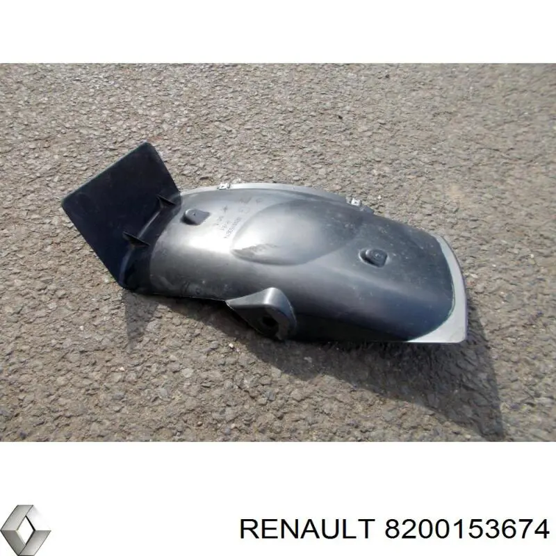8200153674 Renault (RVI) підкрилок заднього крила, лівий
