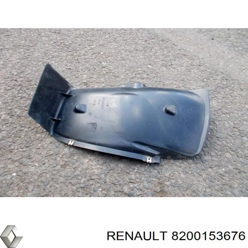 8200107647 Renault (RVI) підкрилок заднього крила, правий